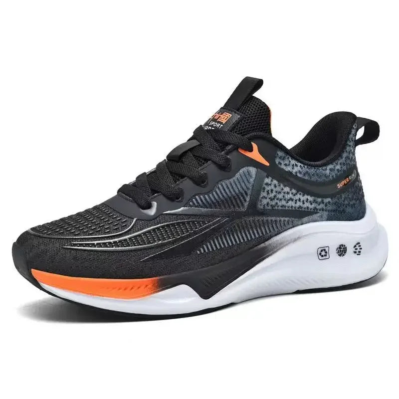 Men’s Lightweight Running & Walking Sneakers – Breathable Lace-Up